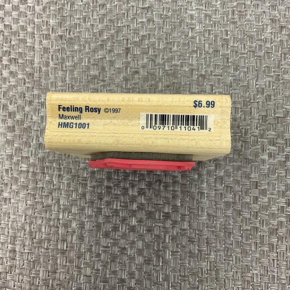 Vintage 1997 House Mouse Feeling Rosy rubber stamp feat. Maxwell - Picture 4 of 6